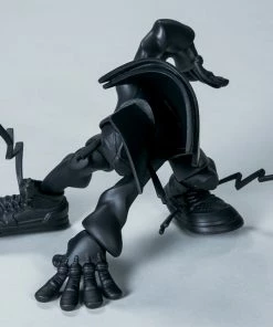 SIDESHOW COLLECTIBLES Miles (Matte Black Version) Designer Collectible Toy By Unruly Industries™ By Tracy Tubera