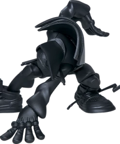 SIDESHOW COLLECTIBLES Miles (Matte Black Version) Designer Collectible Toy By Unruly Industries™ By Tracy Tubera