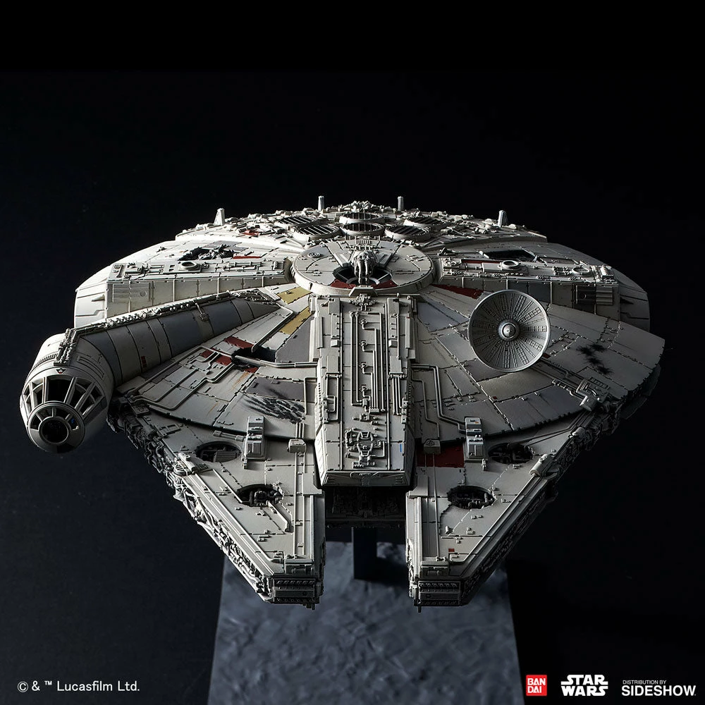 New 𧨠Star Wars Millennium Falcon (Rise Of Skywalker Version) Model Kit By Bandai π 6 Star Wars Millennium Falcon (Rise Of Skywalker Version) Model Kit By Bandai