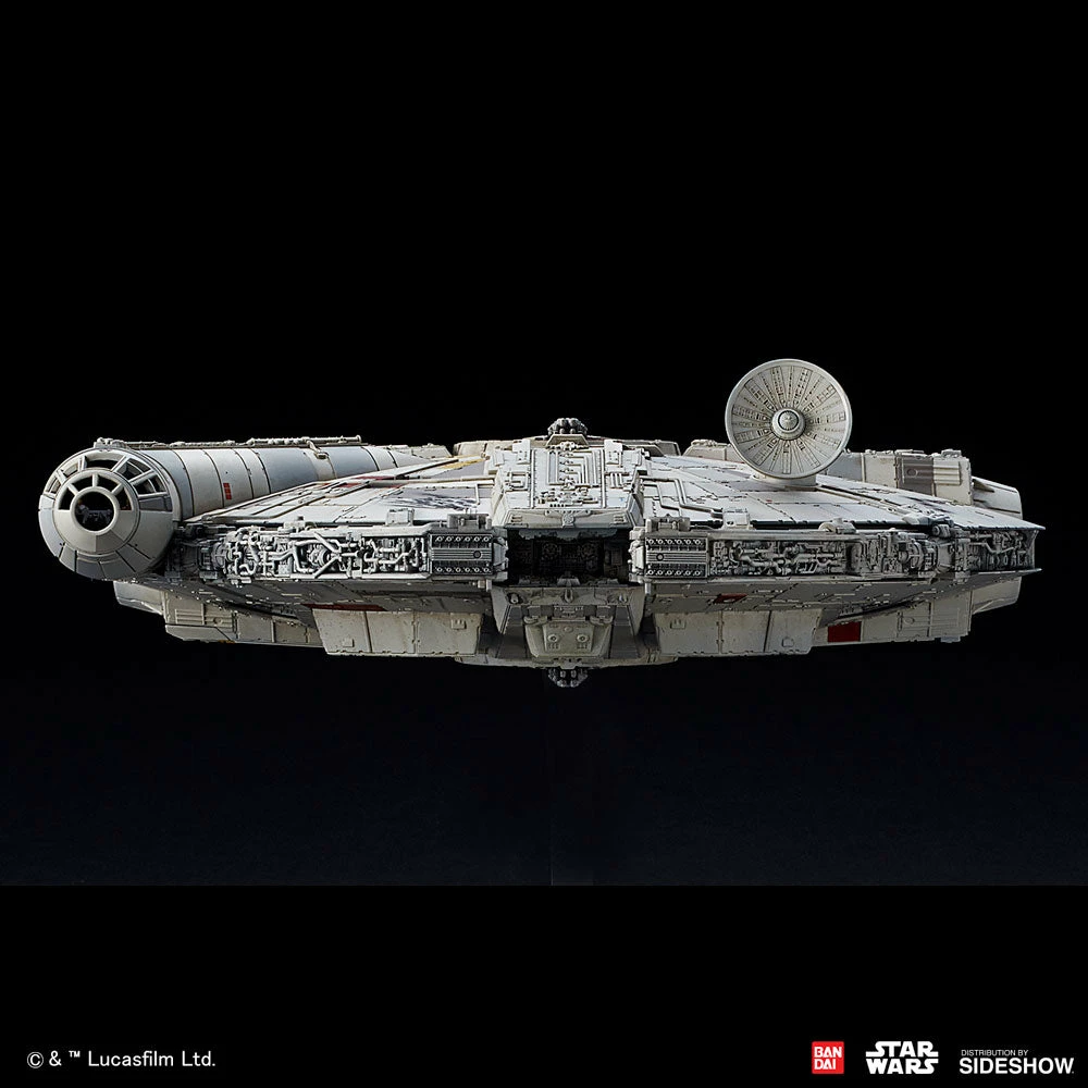 New 𧨠Star Wars Millennium Falcon (Rise Of Skywalker Version) Model Kit By Bandai π 7 Star Wars Millennium Falcon (Rise Of Skywalker Version) Model Kit By Bandai