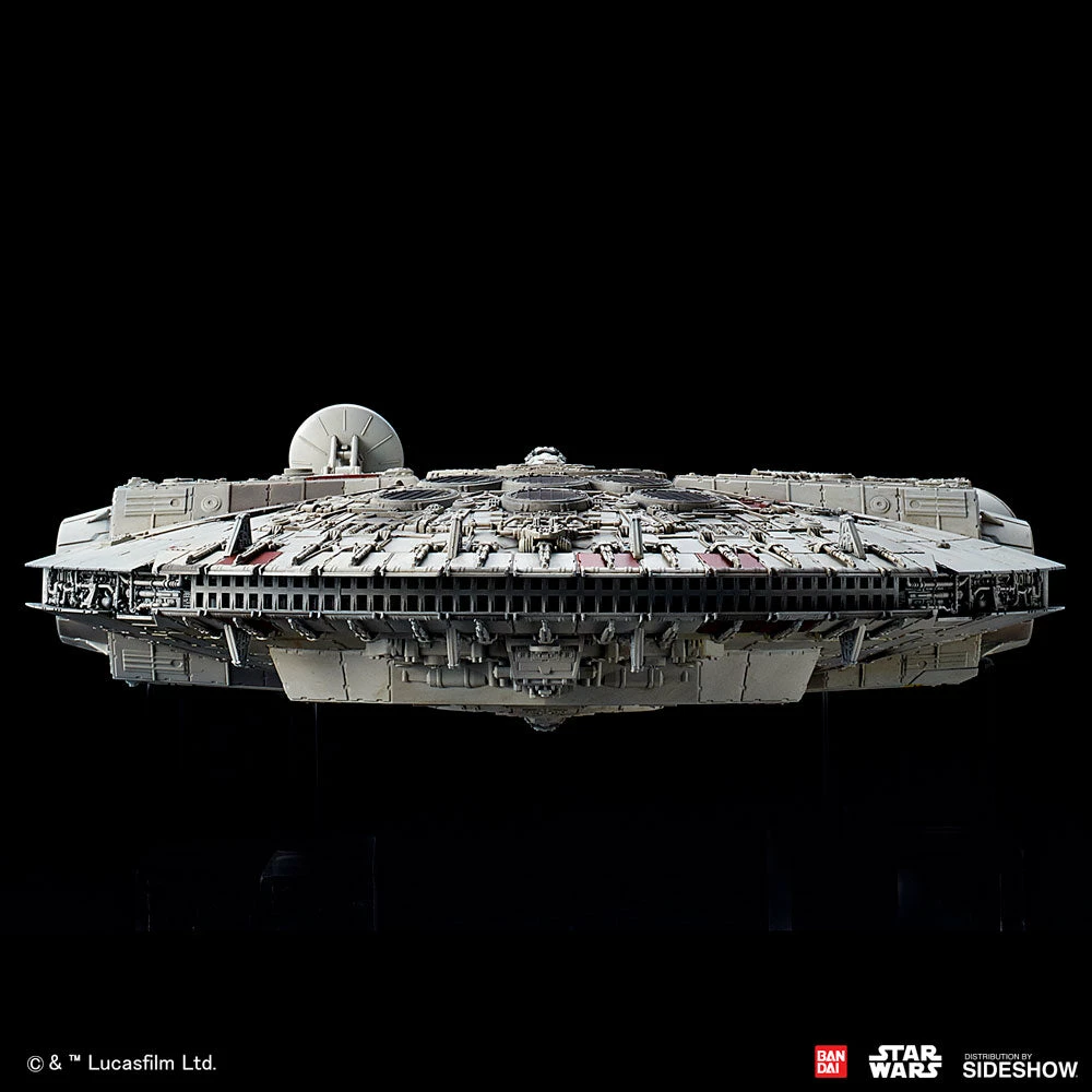 New 𧨠Star Wars Millennium Falcon (Rise Of Skywalker Version) Model Kit By Bandai π 8 Star Wars Millennium Falcon (Rise Of Skywalker Version) Model Kit By Bandai