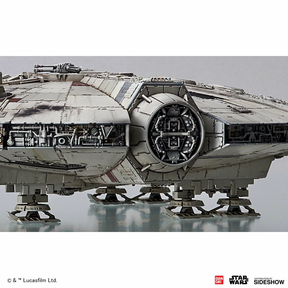 New 𧨠Star Wars Millennium Falcon (Rise Of Skywalker Version) Model Kit By Bandai π 10 Star Wars Millennium Falcon (Rise Of Skywalker Version) Model Kit By Bandai