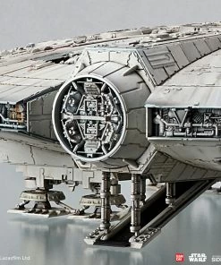 New 𧨠Star Wars Millennium Falcon (Rise Of Skywalker Version) Model Kit By Bandai π 26 Star Wars Millennium Falcon (Rise Of Skywalker Version) Model Kit By Bandai
