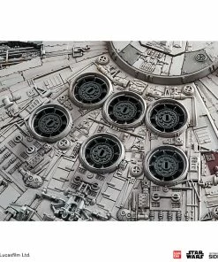 New 𧨠Star Wars Millennium Falcon (Rise Of Skywalker Version) Model Kit By Bandai π 28 Star Wars Millennium Falcon (Rise Of Skywalker Version) Model Kit By Bandai