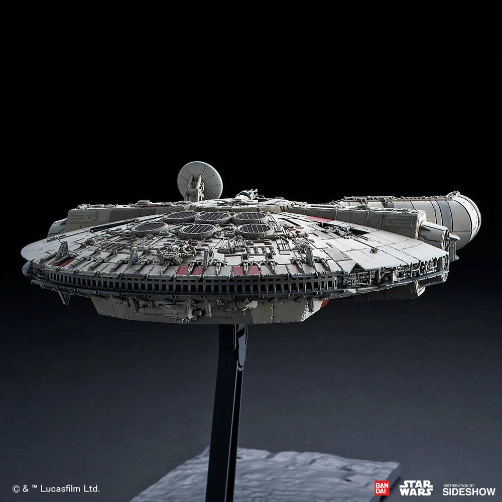 New 𧨠Star Wars Millennium Falcon (Rise Of Skywalker Version) Model Kit By Bandai π 14 Star Wars Millennium Falcon (Rise Of Skywalker Version) Model Kit By Bandai