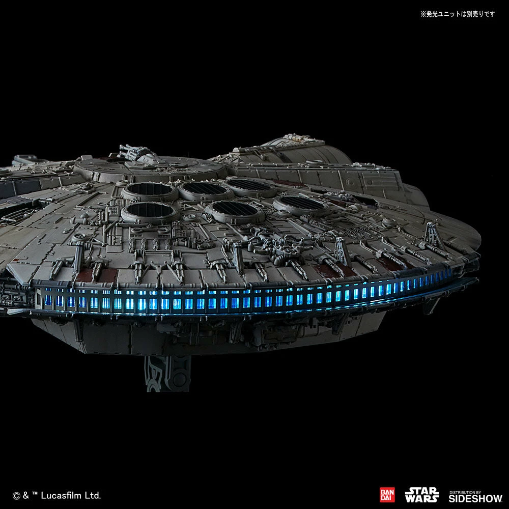 New 𧨠Star Wars Millennium Falcon (Rise Of Skywalker Version) Model Kit By Bandai π 16 Star Wars Millennium Falcon (Rise Of Skywalker Version) Model Kit By Bandai
