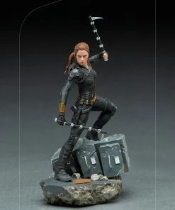 Natasha Romanoff 1:10 Scale Statue By Iron Studios Marvel : Black Widow - Art Scale 1:10 Battle Diorama Series Avengers Earth's Heroes