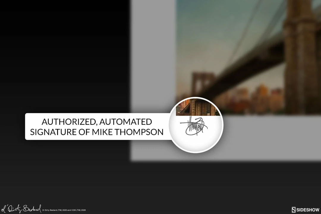 Discount ✨ Art Work Murals & Prints Ol' Dirty Art Print By Sideshow Collectibles By Artist Mike Thompson ⭐ 4 Art Work Murals & Prints Ol' Dirty Art Print By Sideshow Collectibles By Artist Mike Thompson