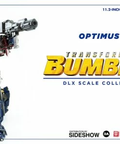 Hot Pop Cultures Store Optimus Prime Collectible Figure By ThreeA Toys DLX Scale - Die-Cast Metal - Bumblebee Movie Transformers