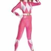 Fun.com Power Rangers Adult Pink Ranger Suit Cosplay Costume
