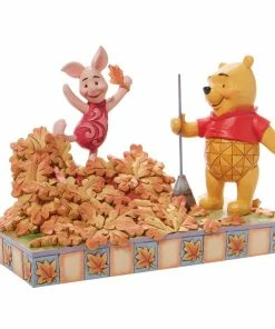 Best Sale π Pooh And Piglet Fall Figurine By Enesco, LLC Disney Traditions - Jumping Into Fall π 8 Pooh And Piglet Fall Figurine By Enesco, LLC Disney Traditions - Jumping Into Fall