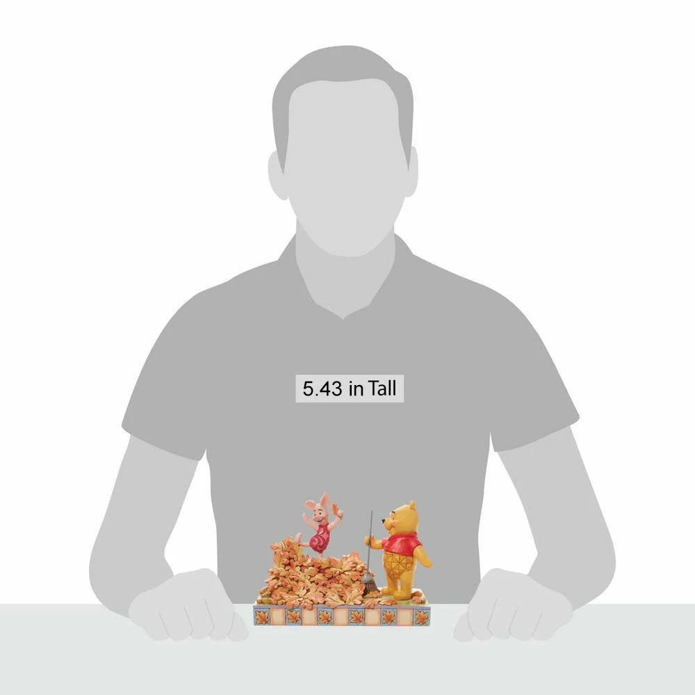 Best Sale π Pooh And Piglet Fall Figurine By Enesco, LLC Disney Traditions - Jumping Into Fall π 6 Pooh And Piglet Fall Figurine By Enesco, LLC Disney Traditions - Jumping Into Fall