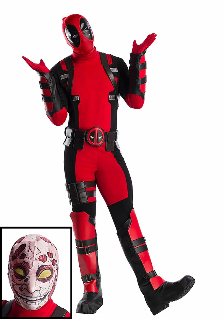 Hot Sale π Halloweeencostumes.com Cosplay, π Halloween Costumes Premium Marvel Deadpool Plus Size Mens Costume β 1 Halloweeencostumes.com Cosplay, Halloween Costumes Premium Marvel Deadpool Plus Size Mens Costume