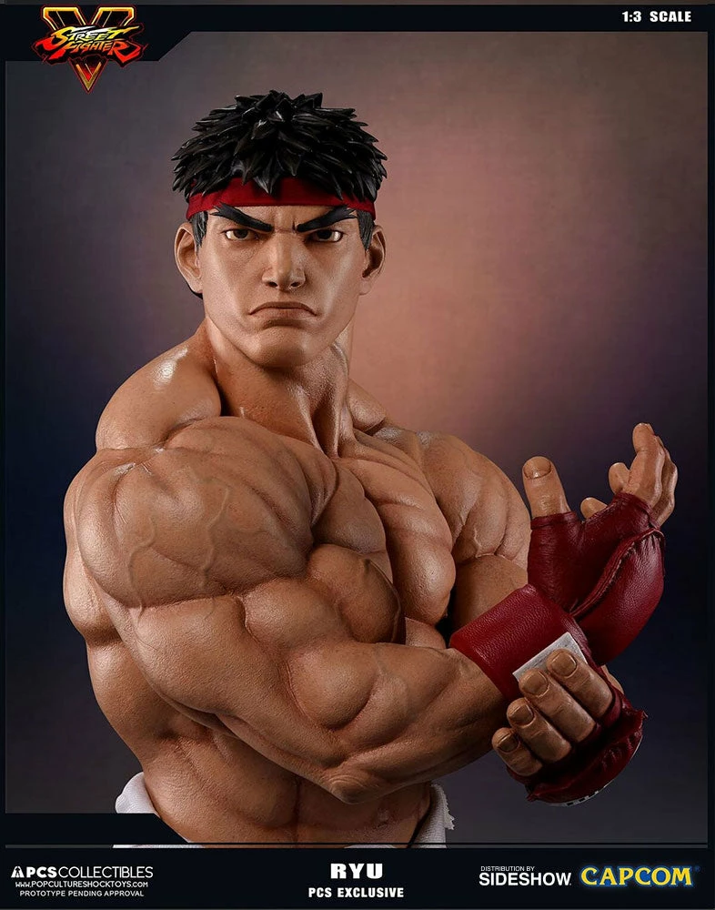 Brand new π PCS Collectibles Ryu Evolution Collectible Set By PCS Set Of 3 Exclusives EXCLUSIVE -Street Fighter π 7 PCS Collectibles Ryu Evolution Collectible Set By PCS Set Of 3 Exclusives EXCLUSIVE -Street Fighter