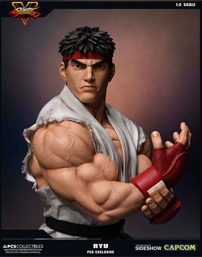 Brand new π PCS Collectibles Ryu Evolution Collectible Set By PCS Set Of 3 Exclusives EXCLUSIVE -Street Fighter π 5 PCS Collectibles Ryu Evolution Collectible Set By PCS Set Of 3 Exclusives EXCLUSIVE -Street Fighter