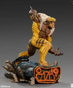 Sabretooth 1:10 Scale Statue By Iron Studios Marvel Comics - Art Scale 1:10 Battle Diorama Series X-Men
