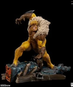 Sabretooth 1:10 Scale Statue By Iron Studios Marvel Comics - Art Scale 1:10 Battle Diorama Series X-Men