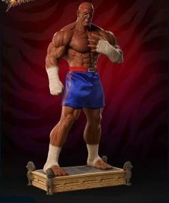 PCS Collectibles Sagat Victory Statue By PCS - Street Fighter