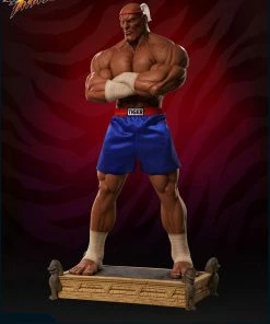 PCS Collectibles Sagat Victory Statue By PCS - Street Fighter