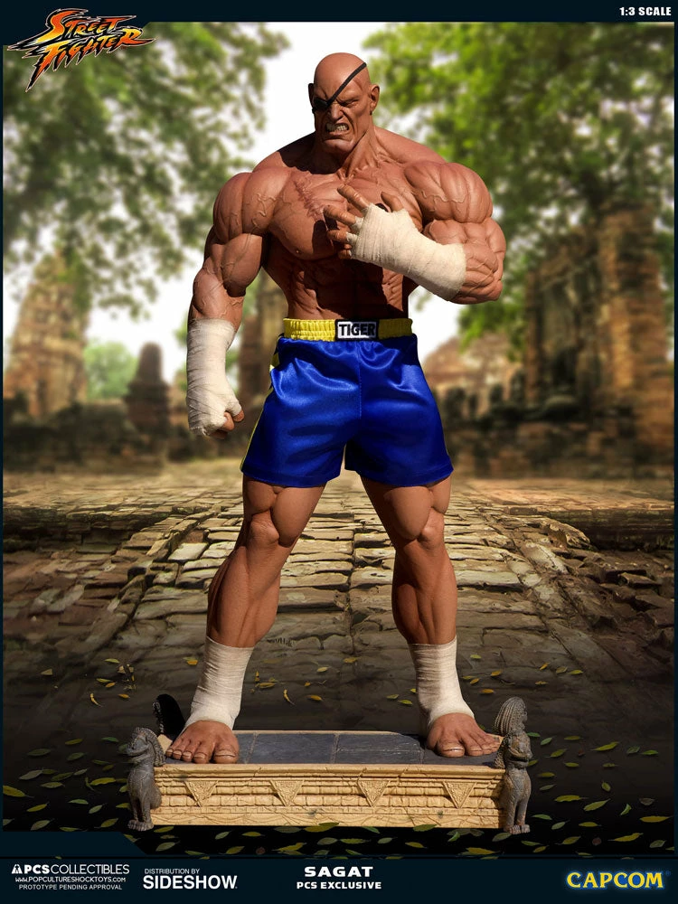 Outlet 𧨠PCS Collectibles Sagat Statue By PCS 1:3 Scale - Street Fighter π 2 PCS Collectibles Sagat Statue By PCS 1:3 Scale - Street Fighter