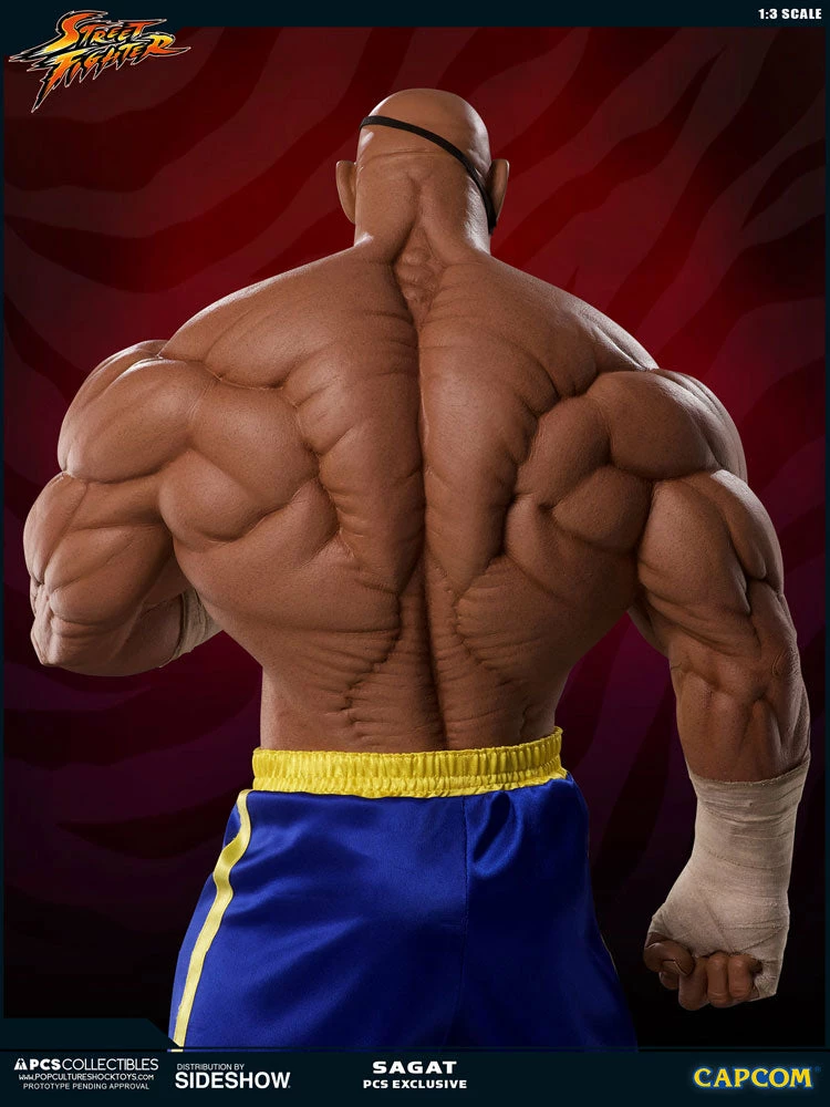 Outlet 𧨠PCS Collectibles Sagat Statue By PCS 1:3 Scale - Street Fighter π 8 PCS Collectibles Sagat Statue By PCS 1:3 Scale - Street Fighter