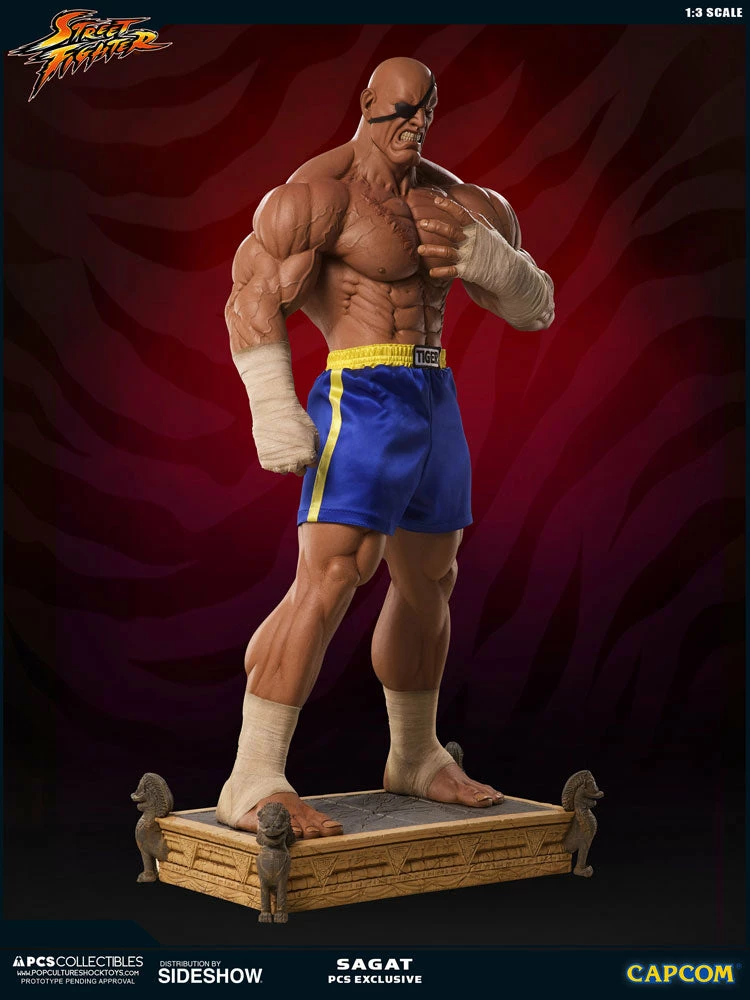 Outlet 𧨠PCS Collectibles Sagat Statue By PCS 1:3 Scale - Street Fighter π 12 PCS Collectibles Sagat Statue By PCS 1:3 Scale - Street Fighter
