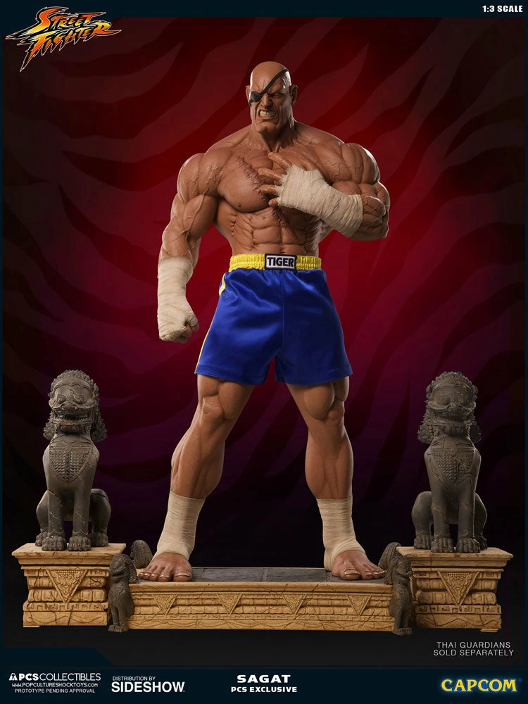 Outlet 𧨠PCS Collectibles Sagat Statue By PCS 1:3 Scale - Street Fighter π 15 PCS Collectibles Sagat Statue By PCS 1:3 Scale - Street Fighter