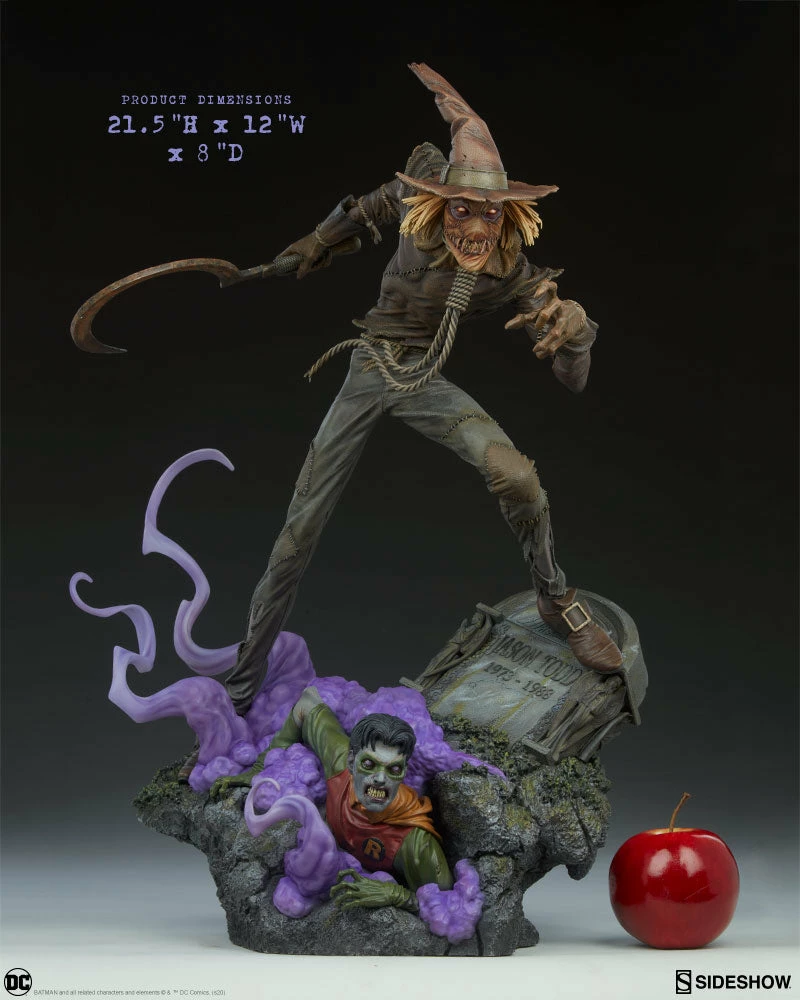 Discount 😍 Scarecrow Premium Format™ Figure By Sideshow Collectibles LIMITED EDITION Batman 🔔 8 Scarecrow Premium Format™ Figure By Sideshow Collectibles LIMITED EDITION Batman