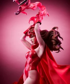 Premium Collection Scarlet Witch Premium Format™ Figure By Sideshow Collectibles