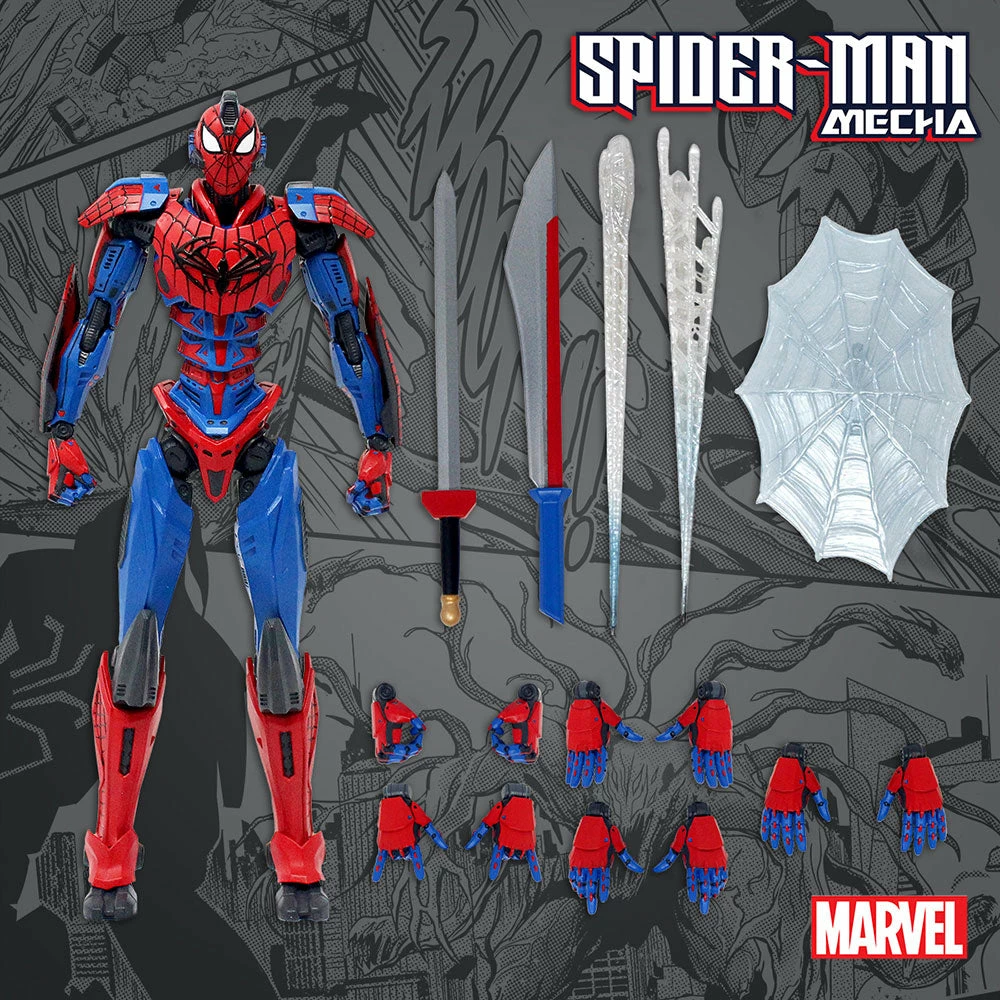 Cheap π€© Spider-Man Mecha Collectible Figure By Mondo Mondo Mecha Collection β¨ 11 Spider-Man Mecha Collectible Figure By Mondo Mondo Mecha Collection