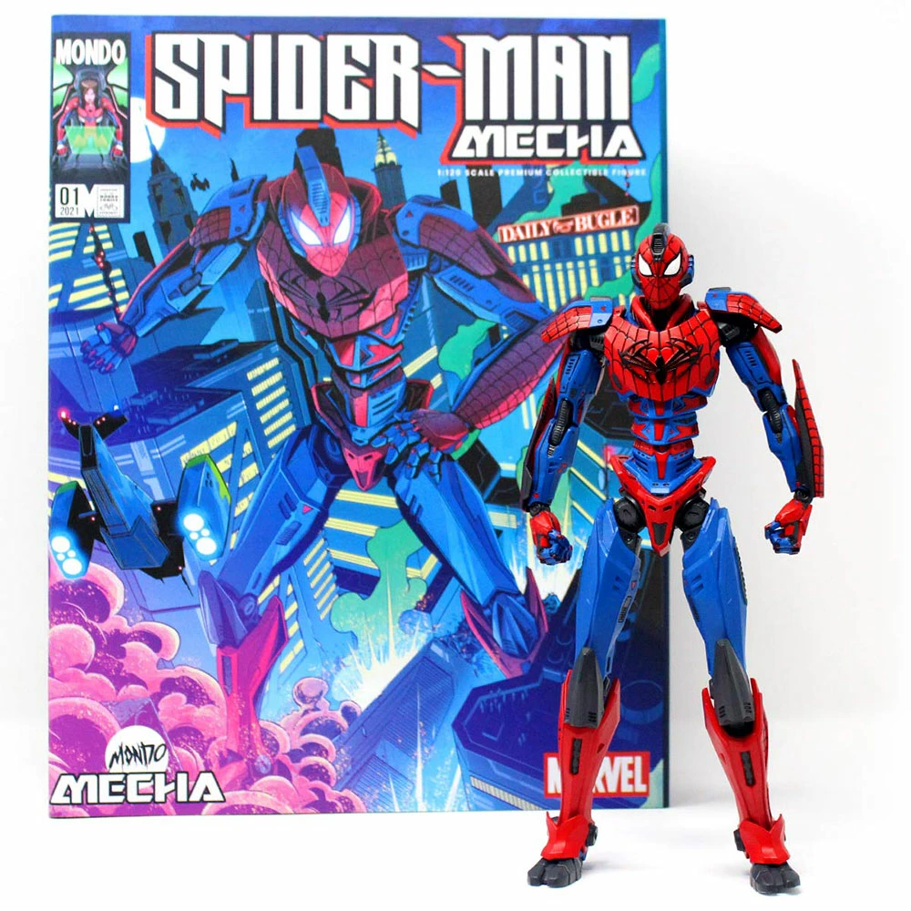 Cheap π€© Spider-Man Mecha Collectible Figure By Mondo Mondo Mecha Collection β¨ 8 Spider-Man Mecha Collectible Figure By Mondo Mondo Mecha Collection