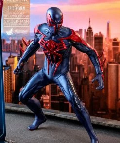 Sixth Scale Collectible Figures Spider-Man (Spider-Man 2099 Black Suit) Sixth Scale Figure By Hot Toys Video Game Masterpiece Series
