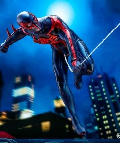 Sixth Scale Collectible Figures Spider-Man (Spider-Man 2099 Black Suit) Sixth Scale Figure By Hot Toys Video Game Masterpiece Series