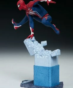 Spider-Man/Rhino/Scorpion Collectible Set By PCS Marvel’s Spider-Man 1:12 Diorama 3-Pack Statue Set Sideshow