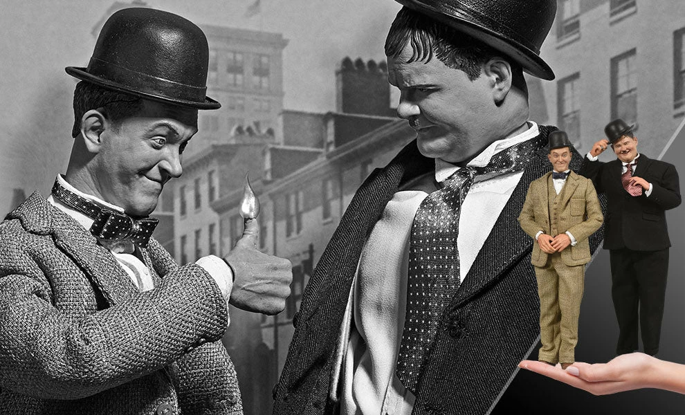 Outlet π₯° Sixth Scale Collectible Figures Stan Laurel And Oliver Hardy (Classic Suits) Box Set By BIG Chief Studios Replica Sixth Scale Figures π 1 Sixth Scale Collectible Figures Stan Laurel And Oliver Hardy (Classic Suits) Box Set By BIG Chief Studios Replica Sixth Scale Figures