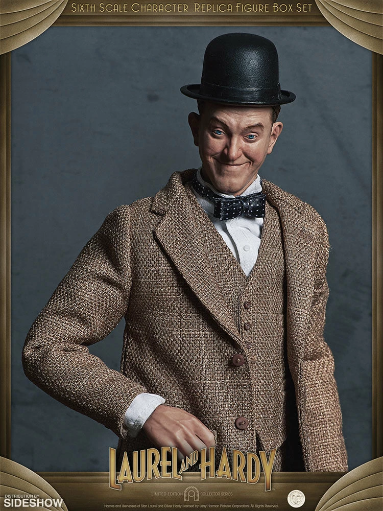 Outlet π₯° Sixth Scale Collectible Figures Stan Laurel And Oliver Hardy (Classic Suits) Box Set By BIG Chief Studios Replica Sixth Scale Figures π 3 Sixth Scale Collectible Figures Stan Laurel And Oliver Hardy (Classic Suits) Box Set By BIG Chief Studios Replica Sixth Scale Figures