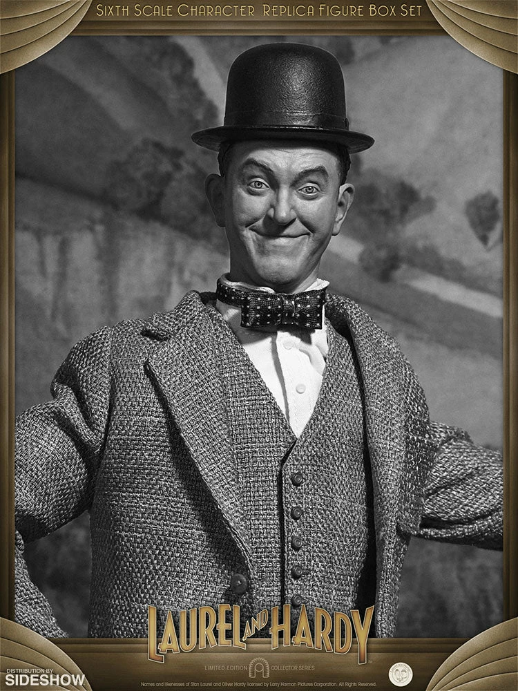 Outlet π₯° Sixth Scale Collectible Figures Stan Laurel And Oliver Hardy (Classic Suits) Box Set By BIG Chief Studios Replica Sixth Scale Figures π 7 Sixth Scale Collectible Figures Stan Laurel And Oliver Hardy (Classic Suits) Box Set By BIG Chief Studios Replica Sixth Scale Figures