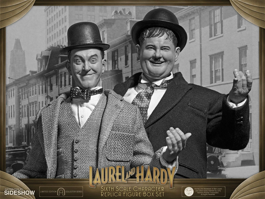 Outlet π₯° Sixth Scale Collectible Figures Stan Laurel And Oliver Hardy (Classic Suits) Box Set By BIG Chief Studios Replica Sixth Scale Figures π 13 Sixth Scale Collectible Figures Stan Laurel And Oliver Hardy (Classic Suits) Box Set By BIG Chief Studios Replica Sixth Scale Figures