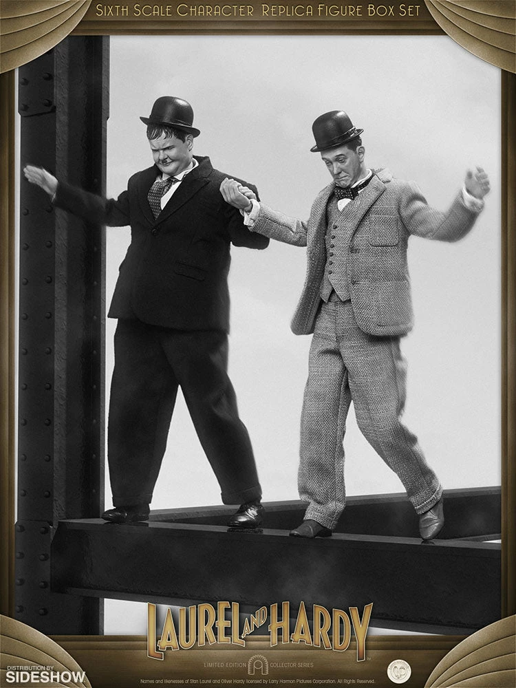 Outlet π₯° Sixth Scale Collectible Figures Stan Laurel And Oliver Hardy (Classic Suits) Box Set By BIG Chief Studios Replica Sixth Scale Figures π 19 Sixth Scale Collectible Figures Stan Laurel And Oliver Hardy (Classic Suits) Box Set By BIG Chief Studios Replica Sixth Scale Figures