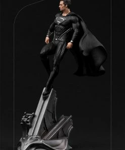 Deals 😍 Superman Black Suit 1:10 Scale Statue By Iron Studios Art Scale 1:10 - DC Comics - Zack Snyder's Justice League ✨ 16 Superman Black Suit 1:10 Scale Statue By Iron Studios Art Scale 1:10 - DC Comics - Zack Snyder's Justice League