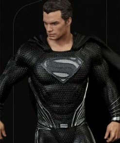 Deals 😍 Superman Black Suit 1:10 Scale Statue By Iron Studios Art Scale 1:10 - DC Comics - Zack Snyder's Justice League ✨ 19 Superman Black Suit 1:10 Scale Statue By Iron Studios Art Scale 1:10 - DC Comics - Zack Snyder's Justice League