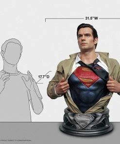 Outlet π Superman Life-Size Bust By Infinity Studio DC Comics π 33 Superman Life-Size Bust By Infinity Studio DC Comics