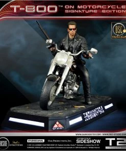 Best Sale ✔️ SIDESHOW COLLECTIBLES Terminator T-800 On Motorcycle Statue By DarkSide Collectibles Studio 1:4 Scale - Limited Signature Edition 💯 10 SIDESHOW COLLECTIBLES Terminator T-800 On Motorcycle Statue By DarkSide Collectibles Studio 1:4 Scale - Limited Signature Edition