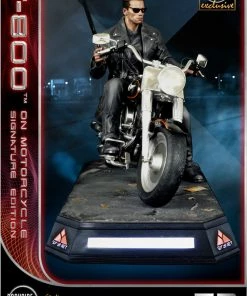Best Sale ✔️ SIDESHOW COLLECTIBLES Terminator T-800 On Motorcycle Statue By DarkSide Collectibles Studio 1:4 Scale - Limited Signature Edition 💯 14 SIDESHOW COLLECTIBLES Terminator T-800 On Motorcycle Statue By DarkSide Collectibles Studio 1:4 Scale - Limited Signature Edition