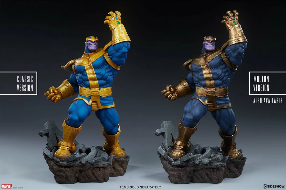 Promo π Thanos (Classic Version) Statue By Sideshow Collectibles Avengers Assemble Avengers Earth's Heroes β¨ 7 Thanos (Classic Version) Statue By Sideshow Collectibles Avengers Assemble Avengers Earth's Heroes