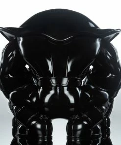 UNRULY INDUSTRY Thanos (Infinity-Sized) Gloss Black Edition Designer Collectible Toy By Unruly Industries™ By Joe DellaGatta