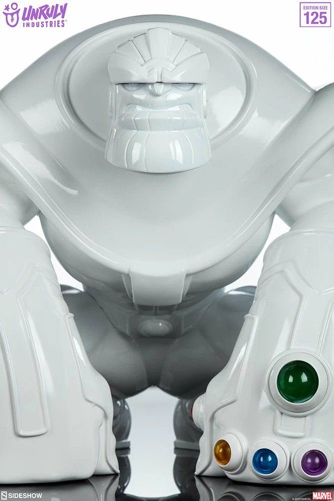Buy 🔔 Thanos (Infinity-Sized) Gloss White Edition Designer Collectible Toy By Unruly Industries™ By Joe DellaGatta ⭐ 4 Thanos (Infinity-Sized) Gloss White Edition Designer Collectible Toy By Unruly Industries™ By Joe DellaGatta