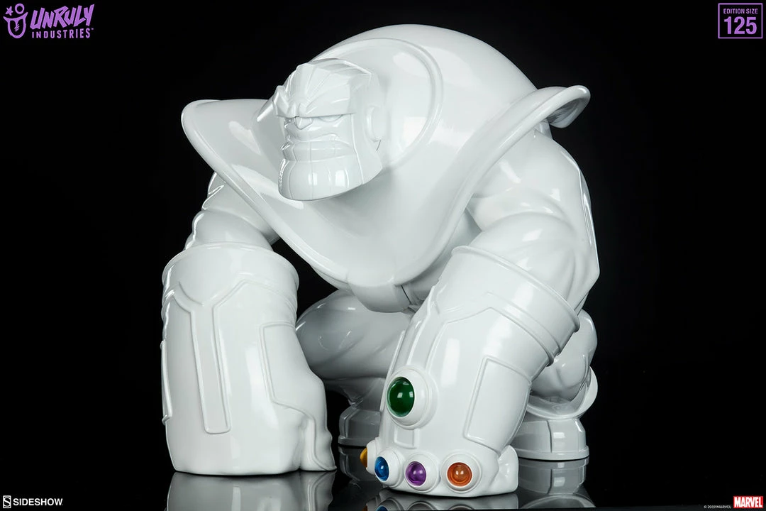 Buy 🔔 Thanos (Infinity-Sized) Gloss White Edition Designer Collectible Toy By Unruly Industries™ By Joe DellaGatta ⭐ 6 Thanos (Infinity-Sized) Gloss White Edition Designer Collectible Toy By Unruly Industries™ By Joe DellaGatta