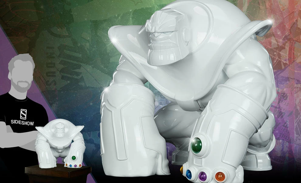 Buy 🔔 Thanos (Infinity-Sized) Gloss White Edition Designer Collectible Toy By Unruly Industries™ By Joe DellaGatta ⭐ 1 Thanos (Infinity-Sized) Gloss White Edition Designer Collectible Toy By Unruly Industries™ By Joe DellaGatta