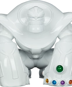 Thanos (Infinity-Sized) Gloss White Edition Designer Collectible Toy By Unruly Industries™ By Joe DellaGatta